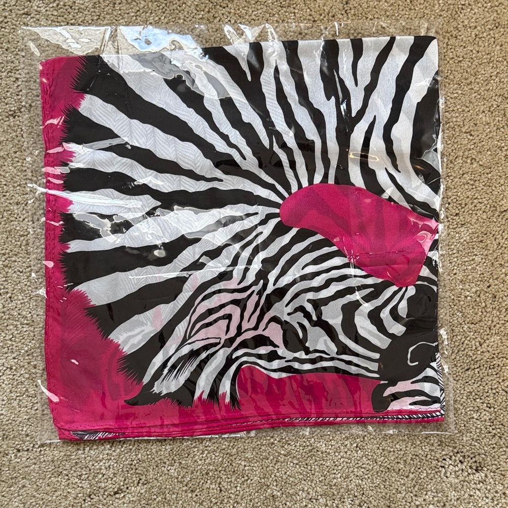 4 Colorful Patterned Scarves Set - Picture 5 of 5